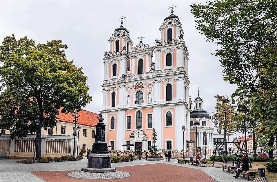 Εκκλησία του Βίλνιους της Λιθουανίας παζλ online