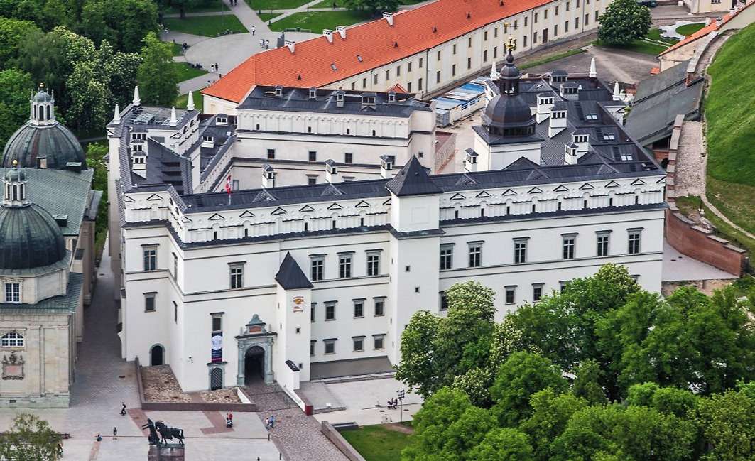 Litauen Vilnius Palast Puzzlespiel online