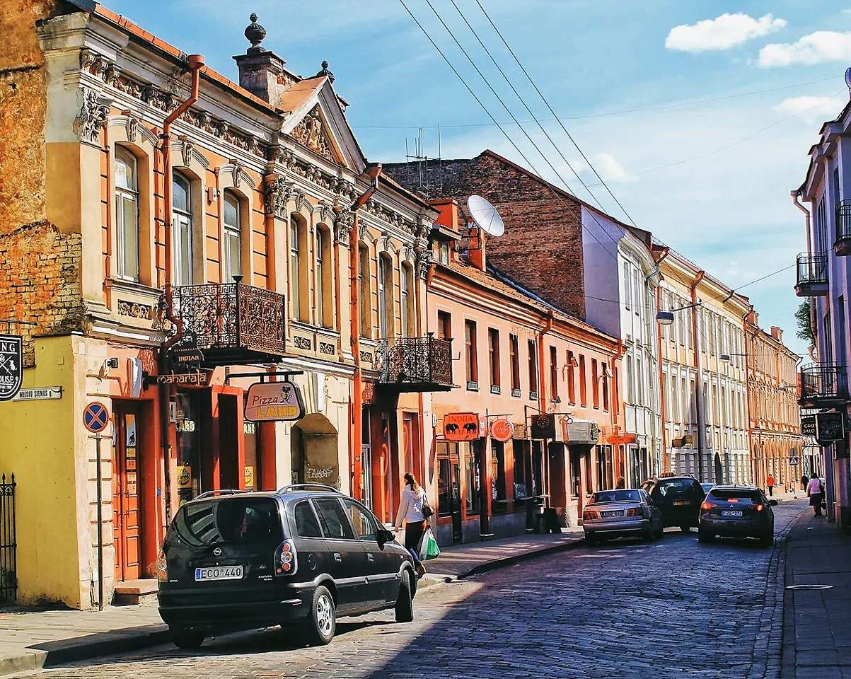 Litauen Vilnius huvudstad Pussel online