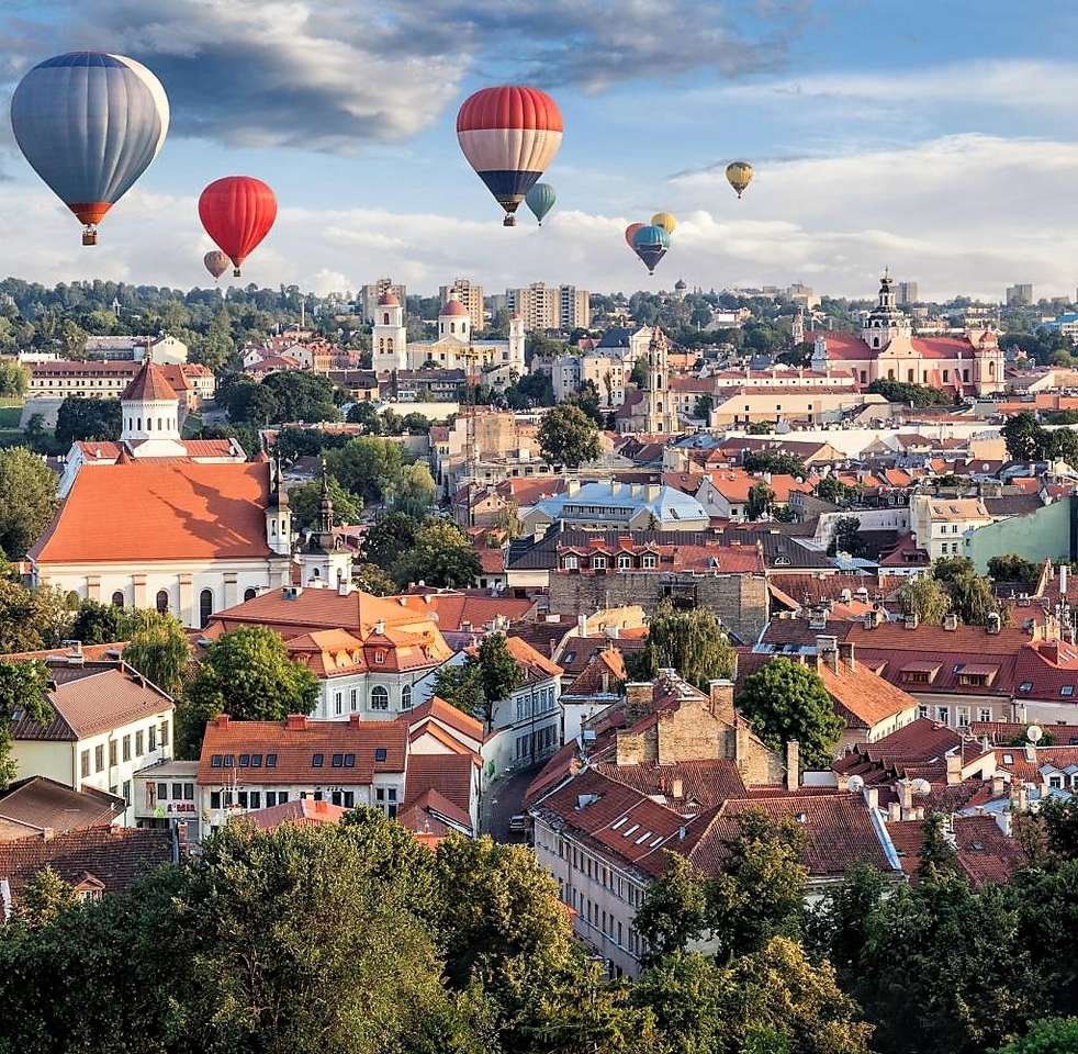 Lituania Vilnius capital rompecabezas en línea
