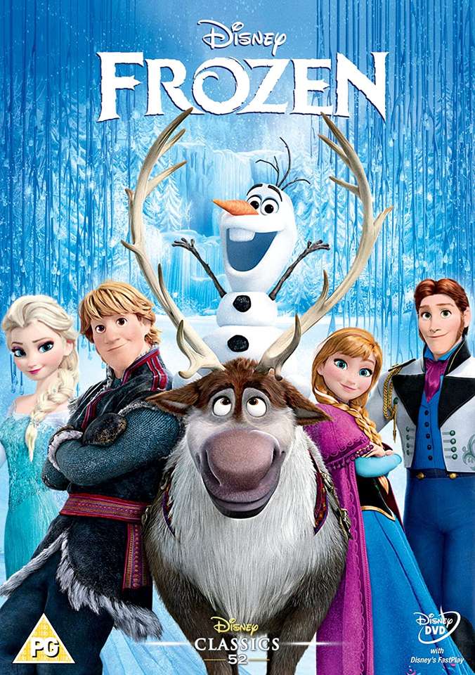 Disney Frozen онлайн пъзел