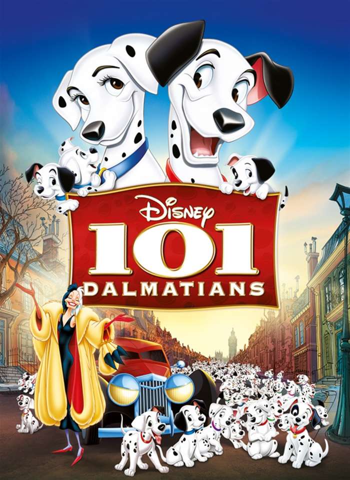 Disney 101 dalmata puzzle online