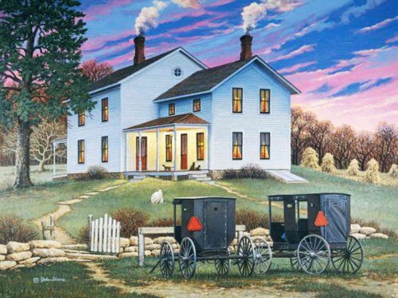 House on the hill jigsaw puzzle online