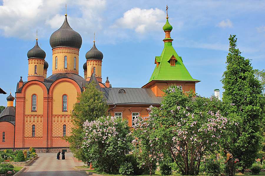 Estland Orthodoxes Kloster Online-Puzzle
