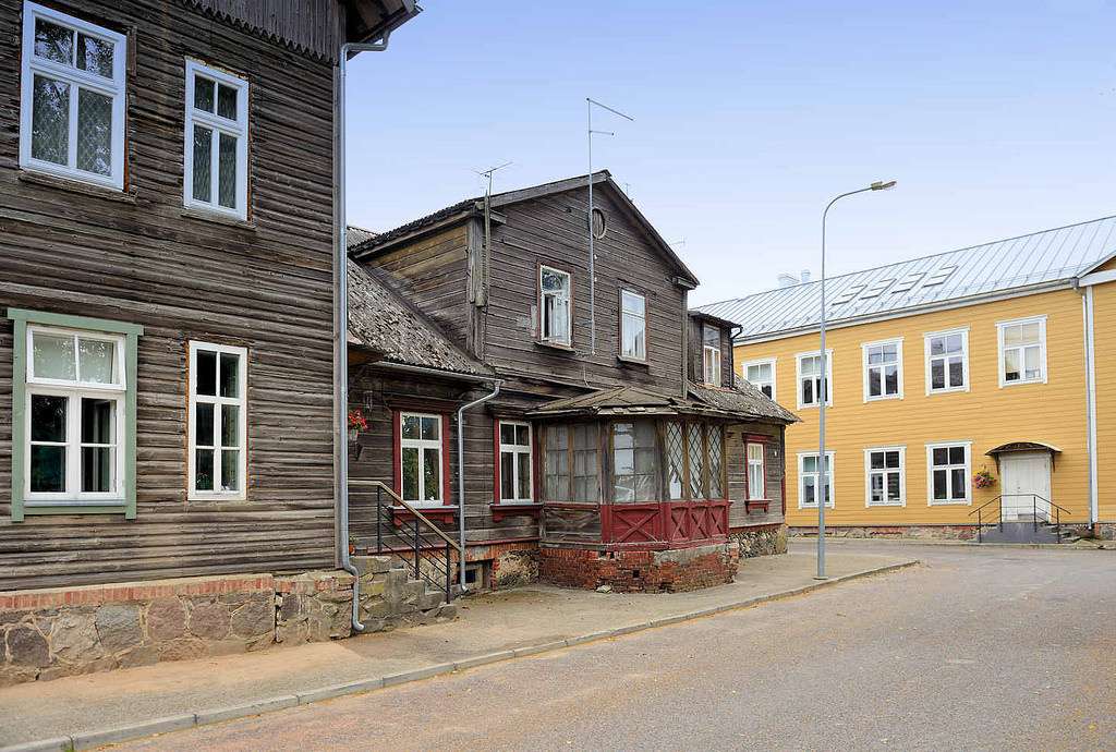 Estonská ulice ve Viljandi skládačky online