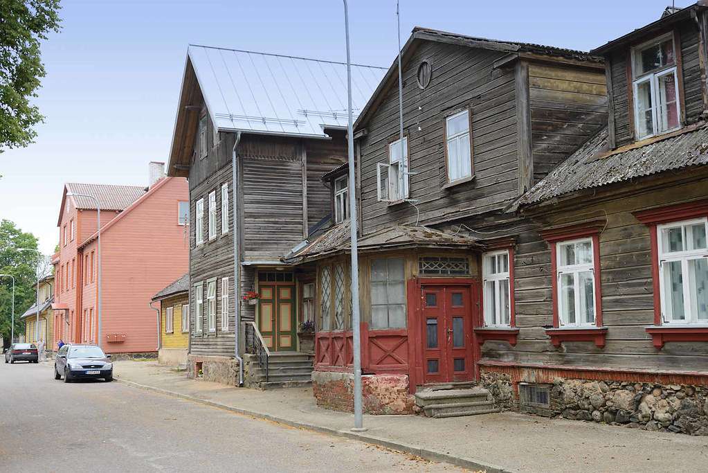 Rue d'Estonie à Viljandi puzzle en ligne