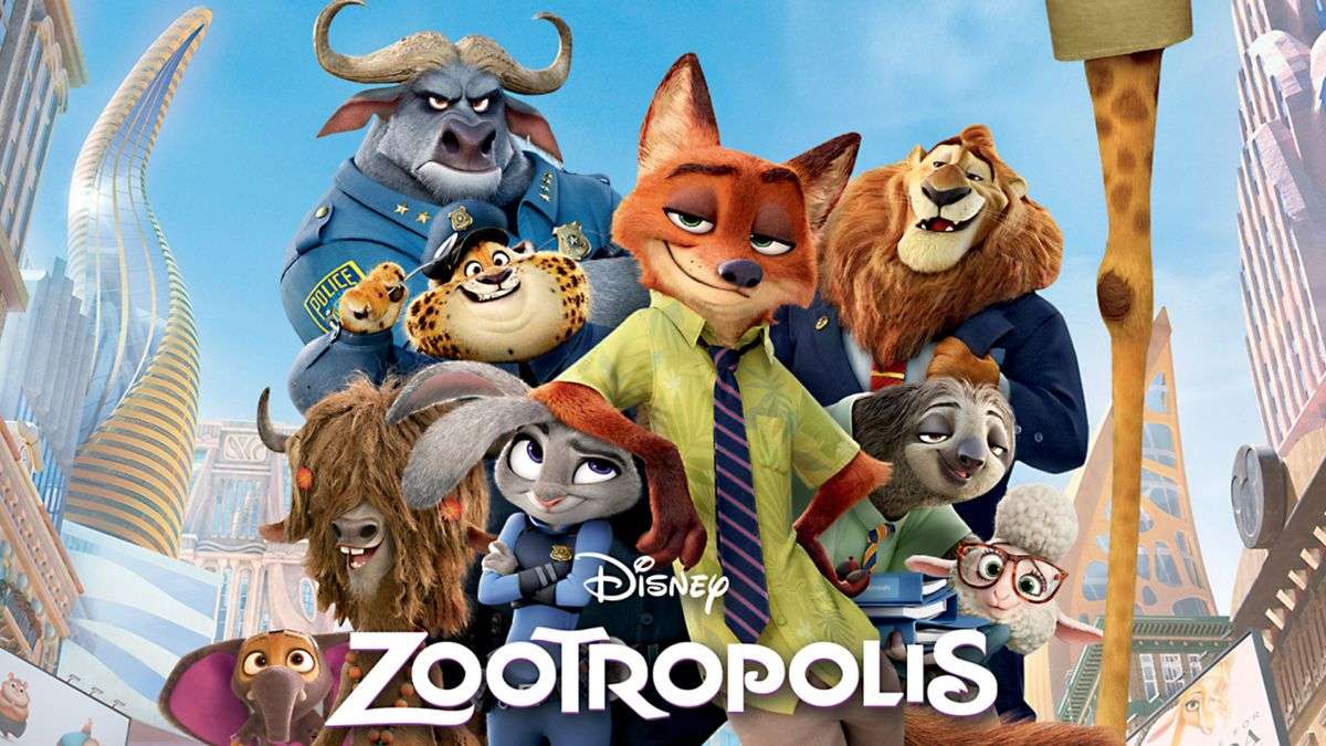 Disney Zootrópolis rompecabezas en línea