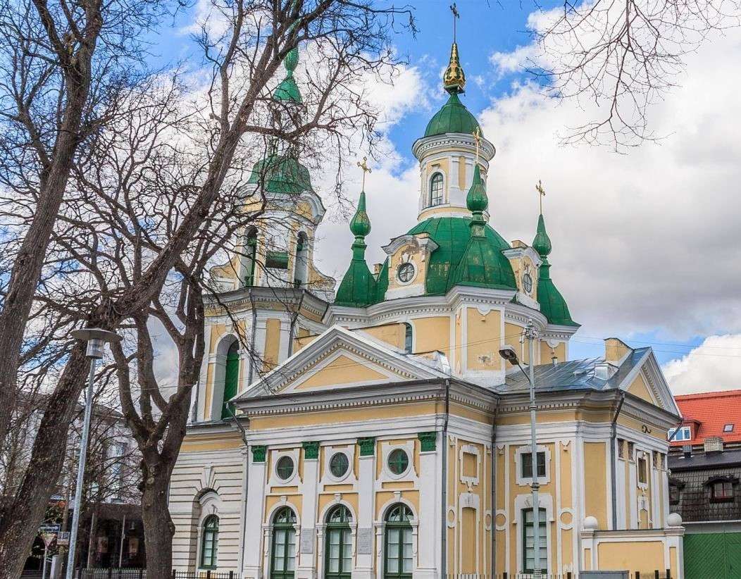 Пярнуська православна церква в Естонії онлайн пазл