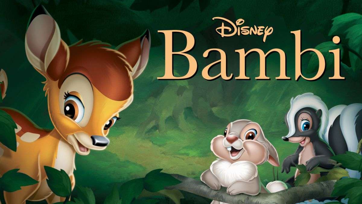 Disney Bambi online παζλ