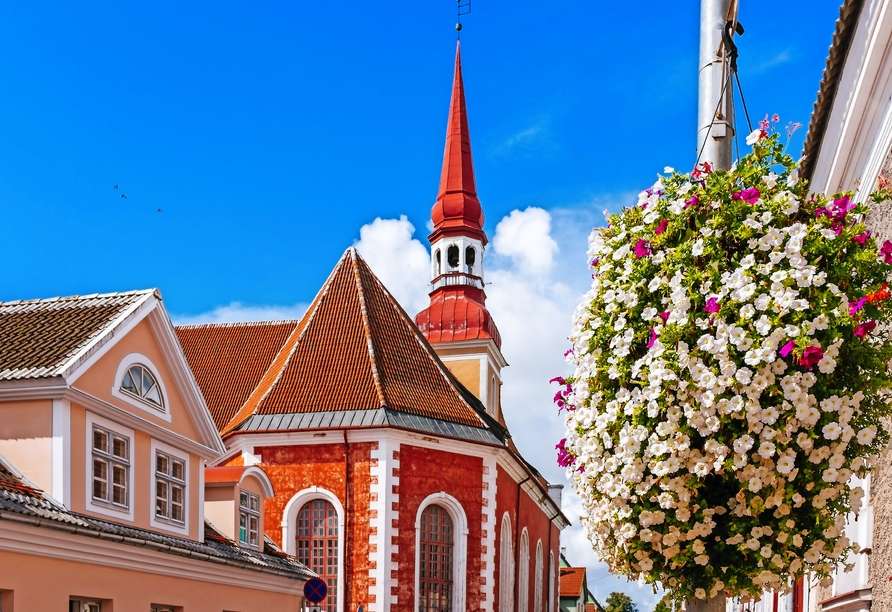 Église de Pärnu en Estonie puzzle en ligne