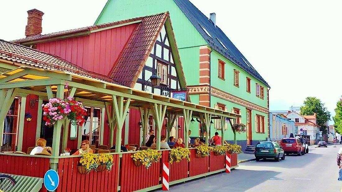 Естонія Ресторан Пярну онлайн пазл