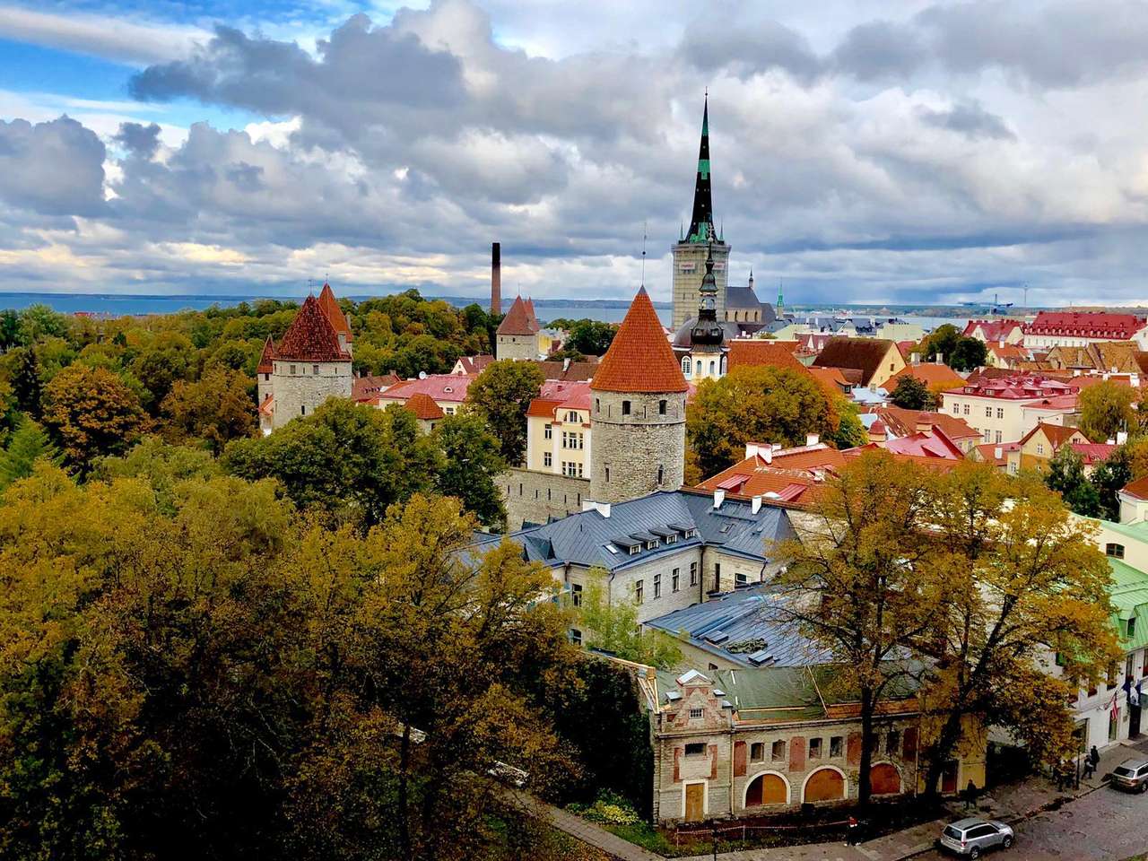Estonské město Parnu skládačky online