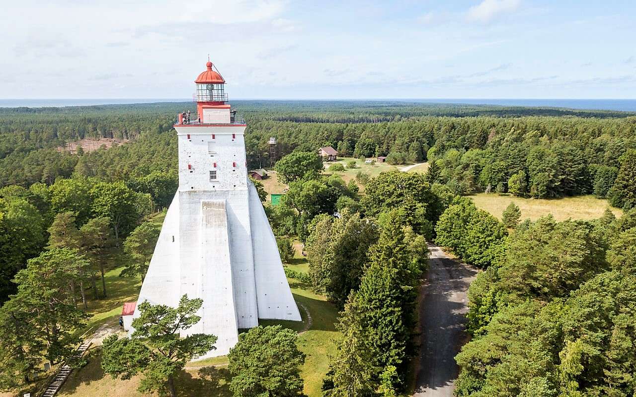 Estland Hiiumaa fyr pussel på nätet