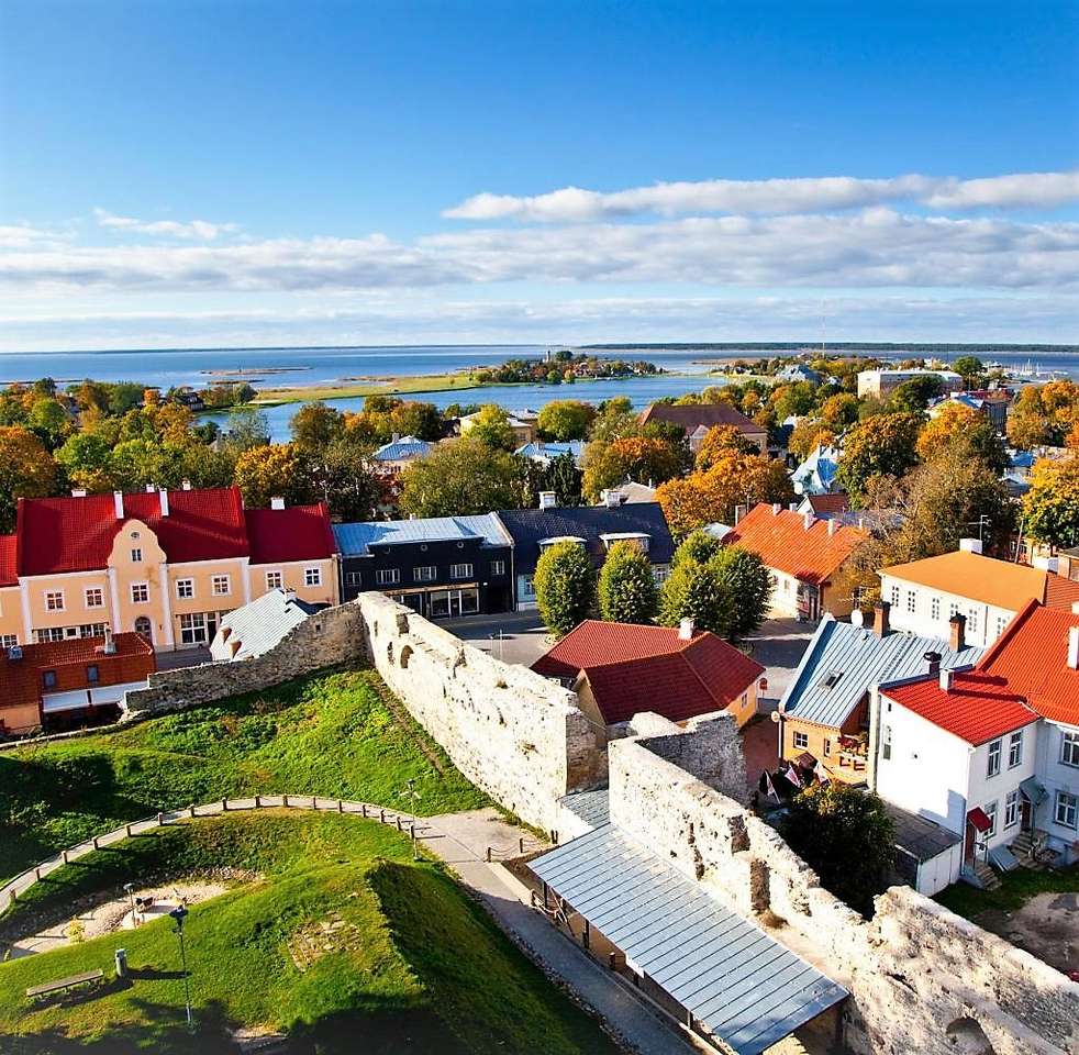 Estland Stadt Haapsalu Online-Puzzle