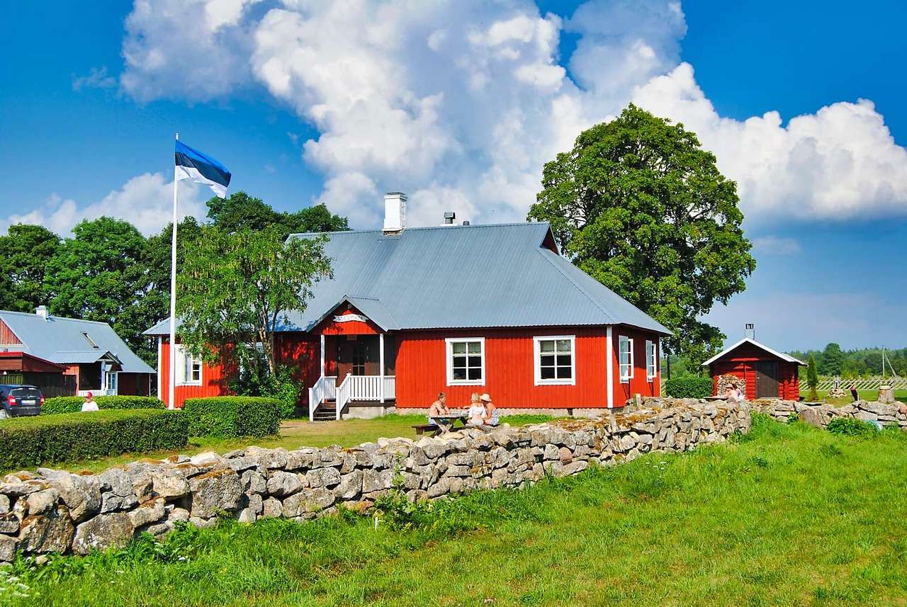 Estland Saaremaa pussel på nätet
