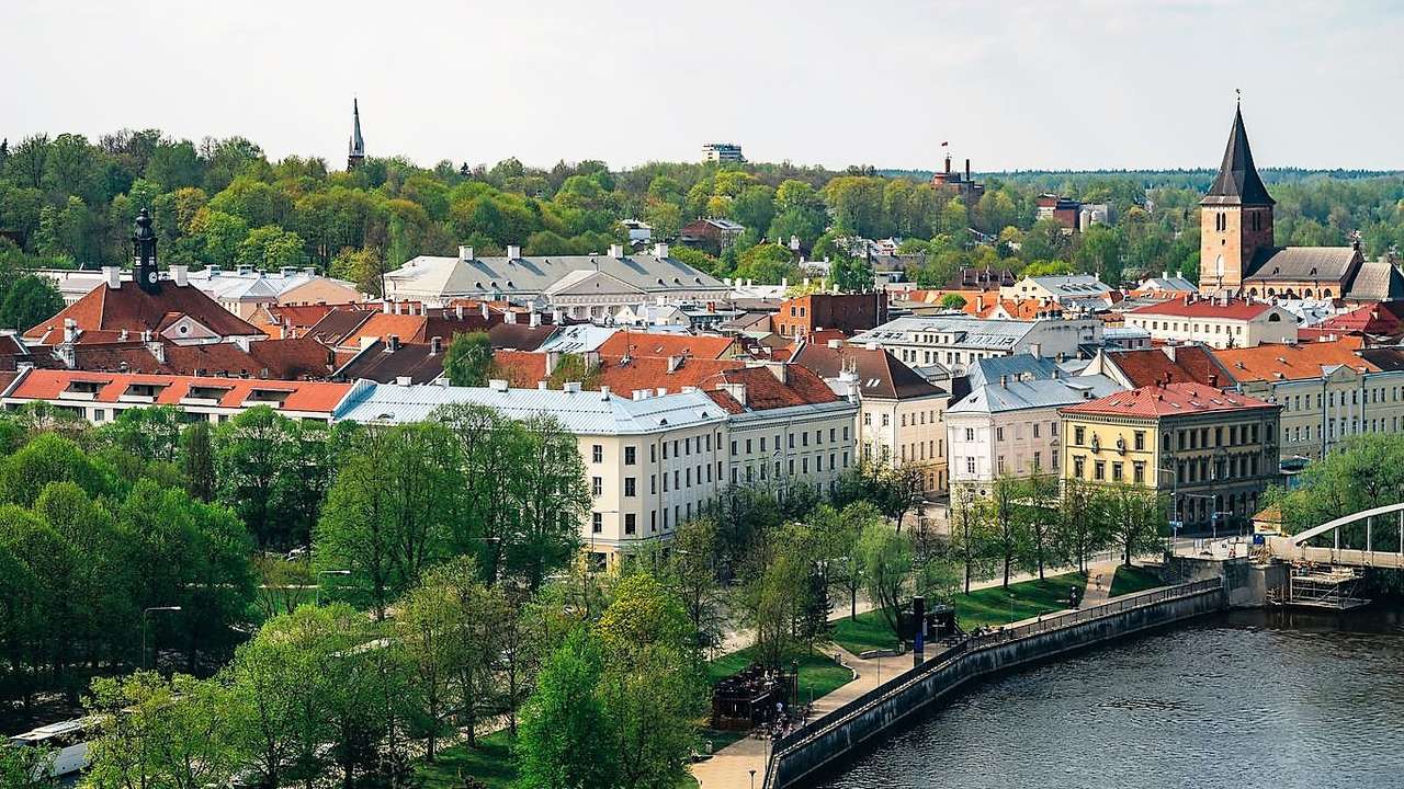 Estland stad Tartu legpuzzel online