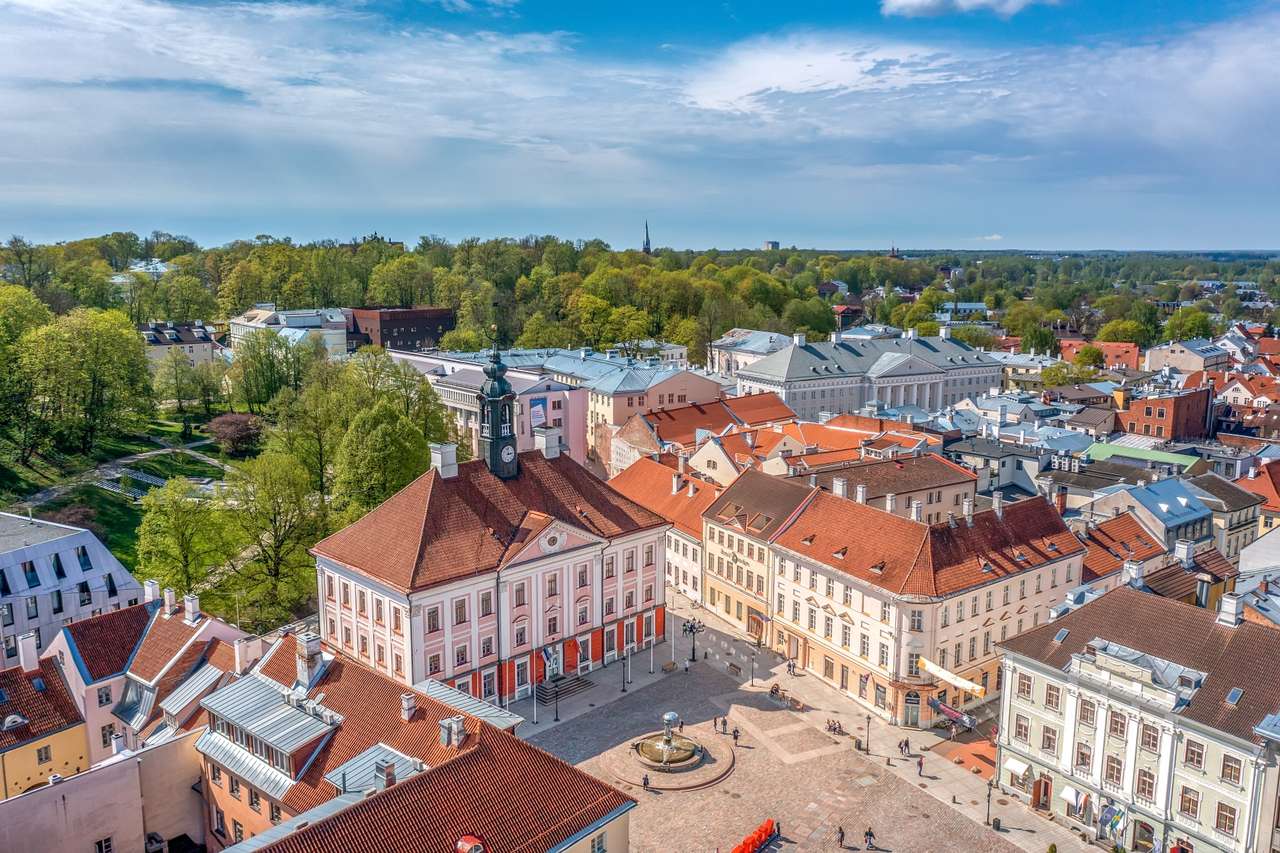 Orașul Tartu din Estonia puzzle online