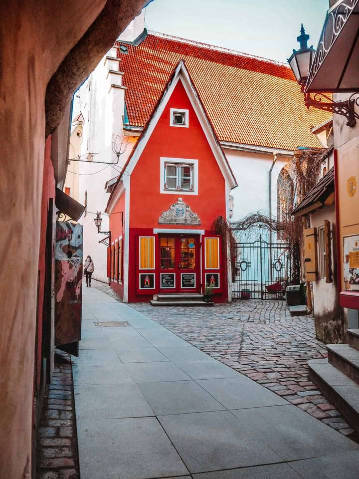 Estland Hauptstadt Tallinn Puzzlespiel online