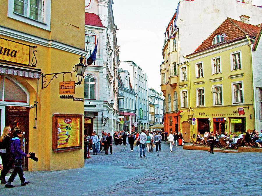 Estland Hauptstadt Tallinn Online-Puzzle