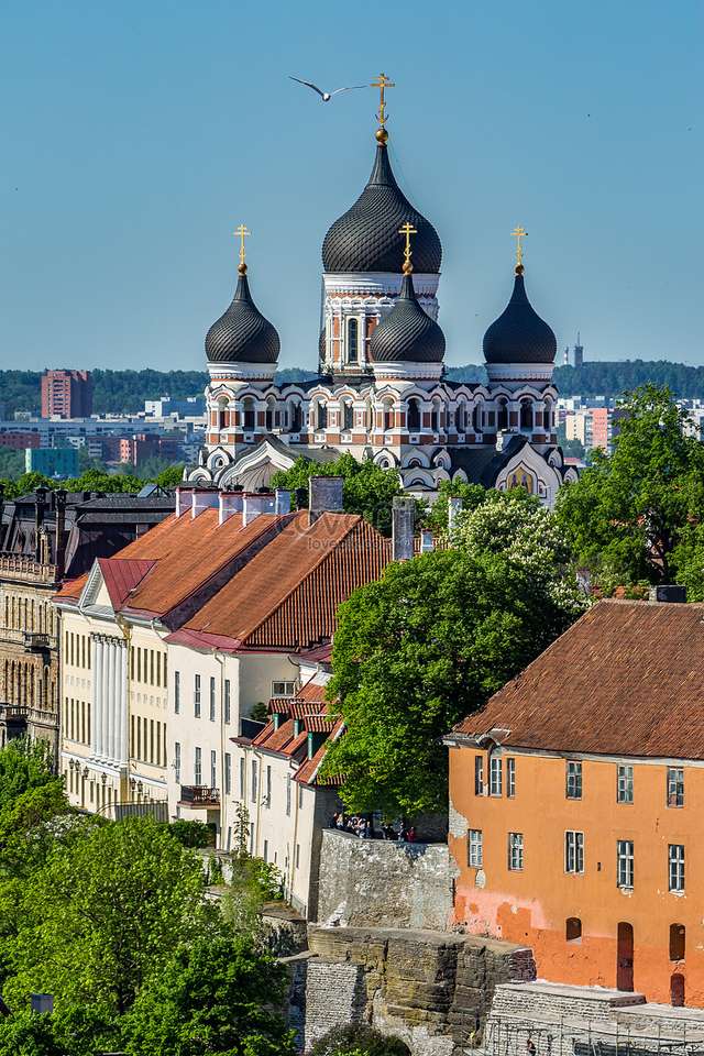 Tallinn, capitale de l'Estonie puzzle en ligne