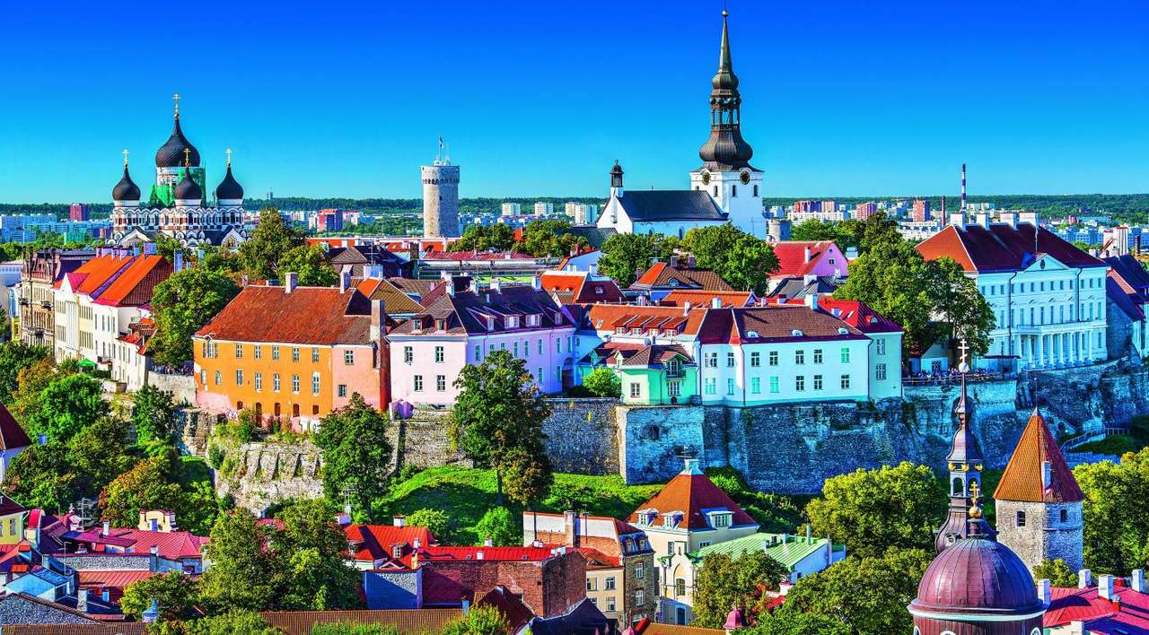 Estland hoofdstad Tallinn legpuzzel online