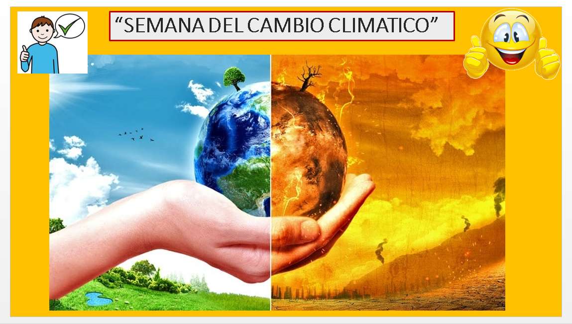 SETTIMANA DEL CAMBIAMENTO CLIMATICO puzzle online