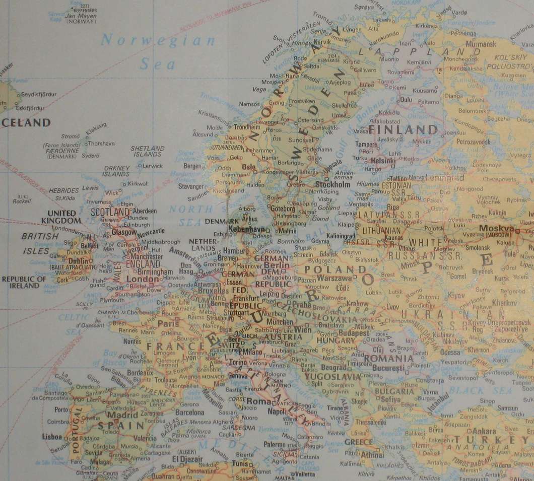 L'Europa della mia infanzia puzzle online