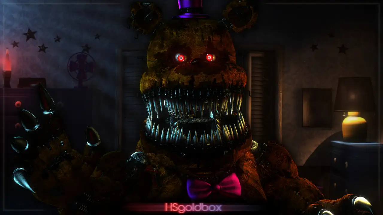 Nightmare Fredbear FNAF / Five Nights at Freddy's - B