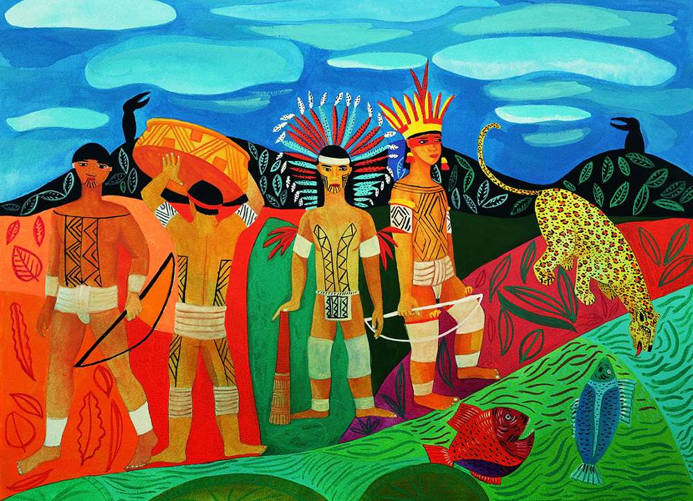 domorodá literatura skládačky online