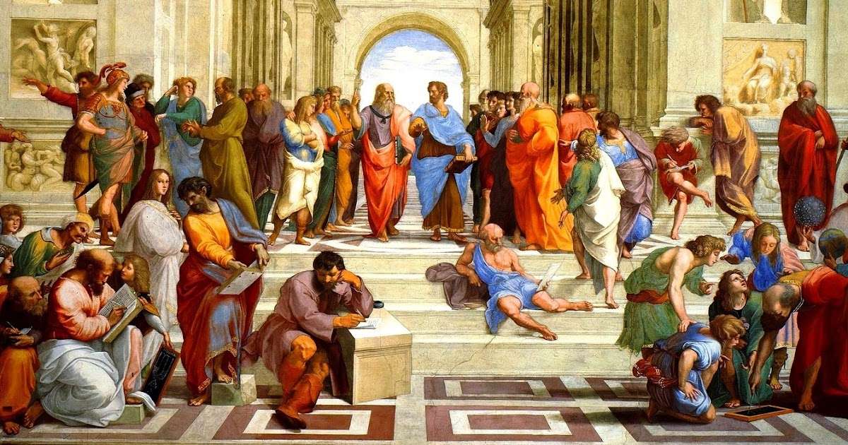 The school of Athens online puzzle
