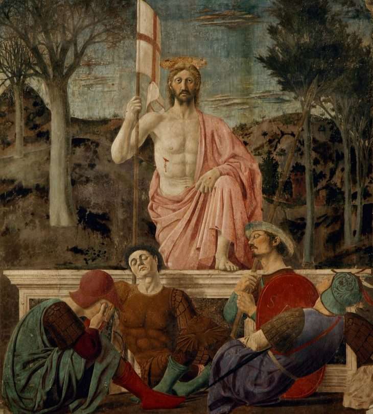 Воскресіння Христове (П'єро делла Франческа) онлайн пазл