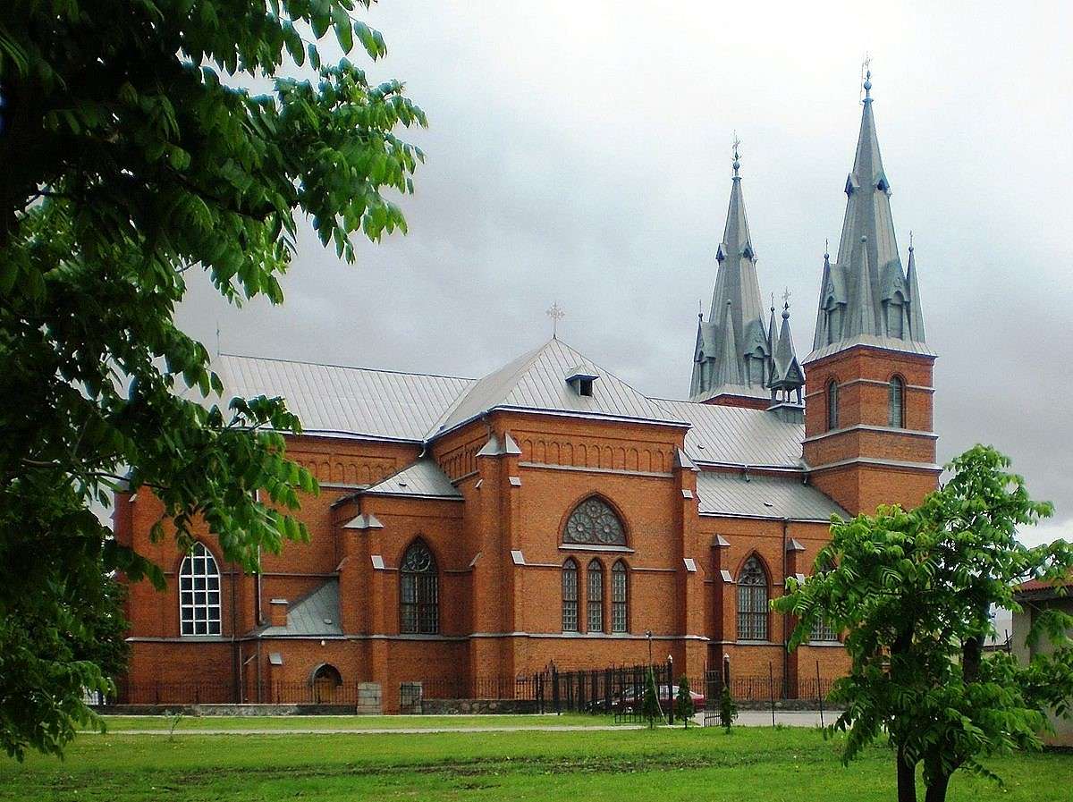 Lotyšská katedrála Rezekne online puzzle