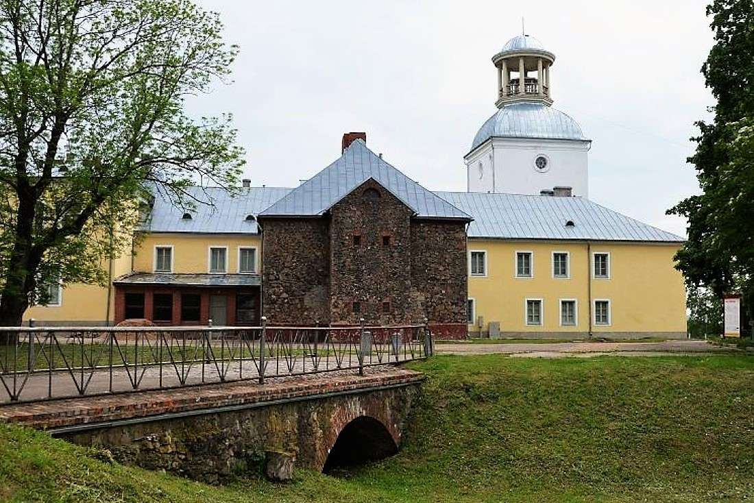 Lettonia Complesso del palazzo di Krustpils puzzle online
