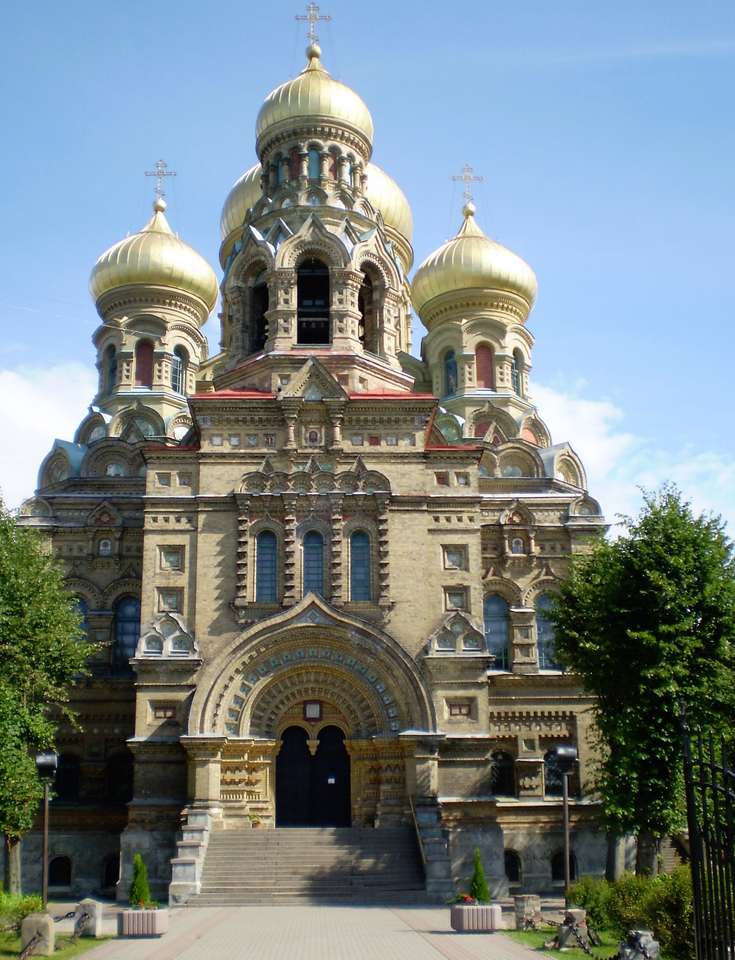Letônia Karosta Nicholas Cathedral quebra-cabeças online