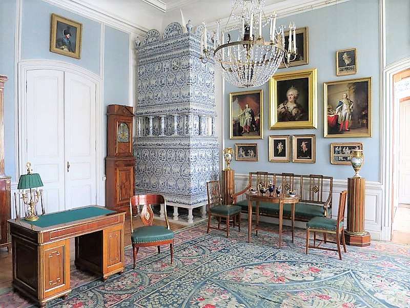 Interior del Palacio Rundale de Letonia rompecabezas en línea