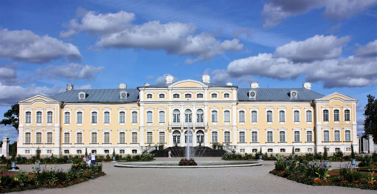 Lettland Rundale Palace pussel på nätet