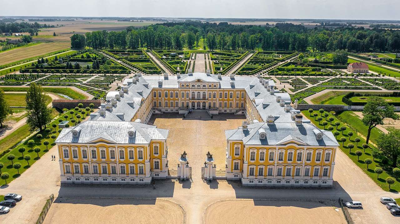 Palacio Rundale de Letonia rompecabezas en línea