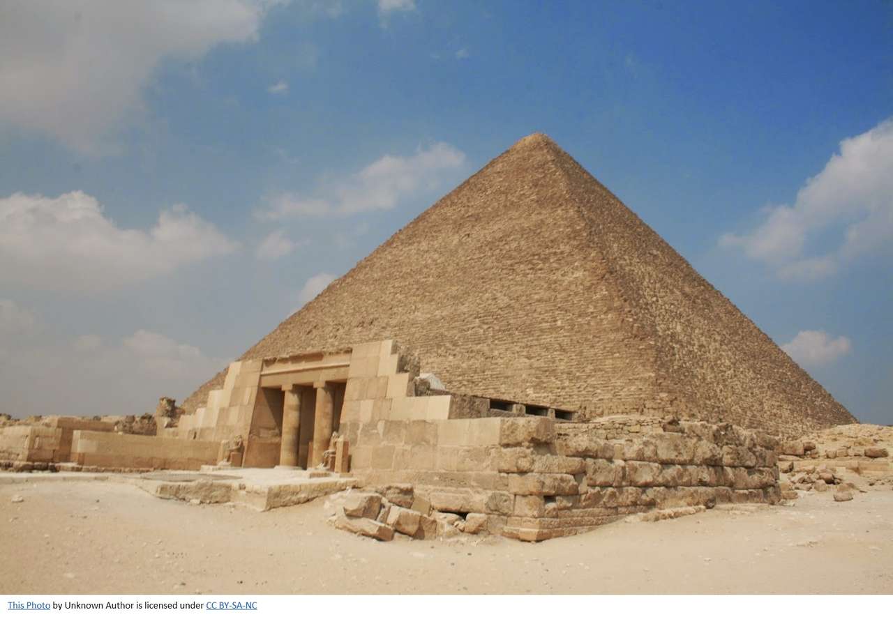 Pyramiden von Gizeh Online-Puzzle