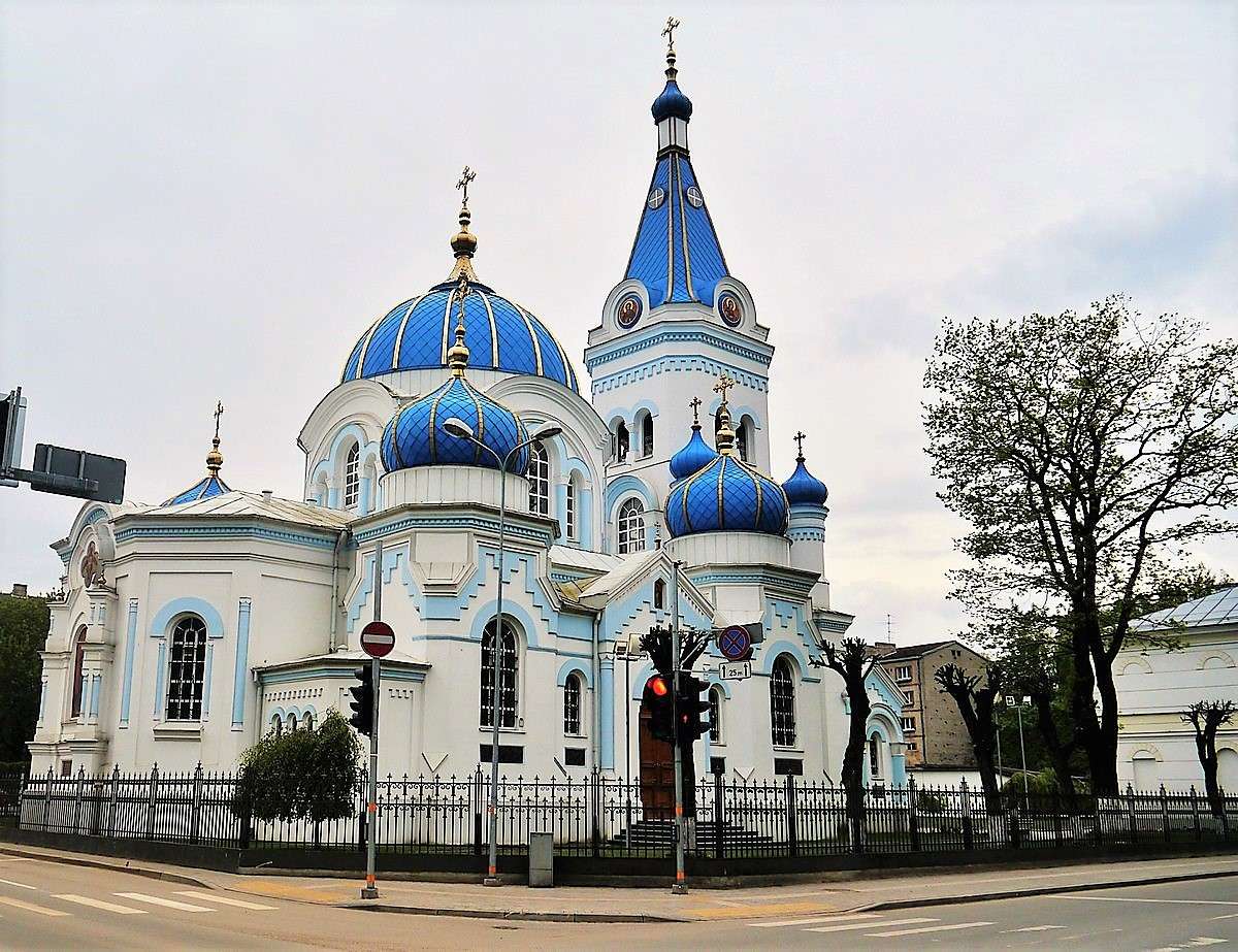 Lettland Jelgava ortodoxa kyrka Pussel online