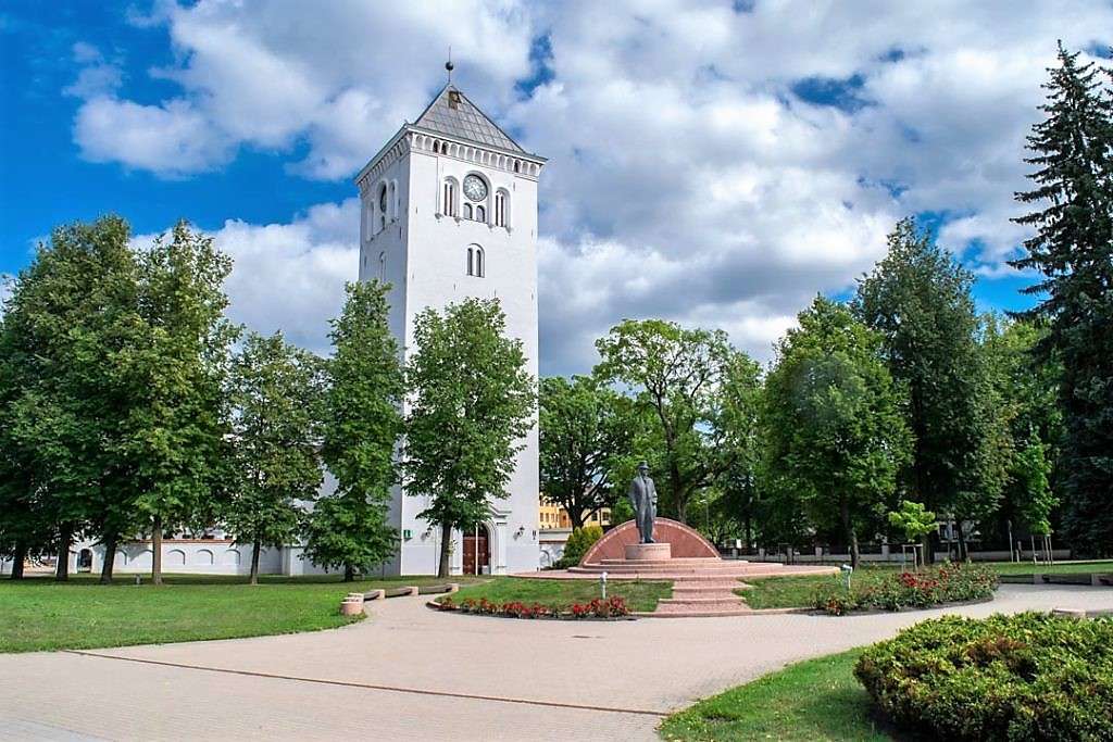 Lettország Jelgava park területe online puzzle