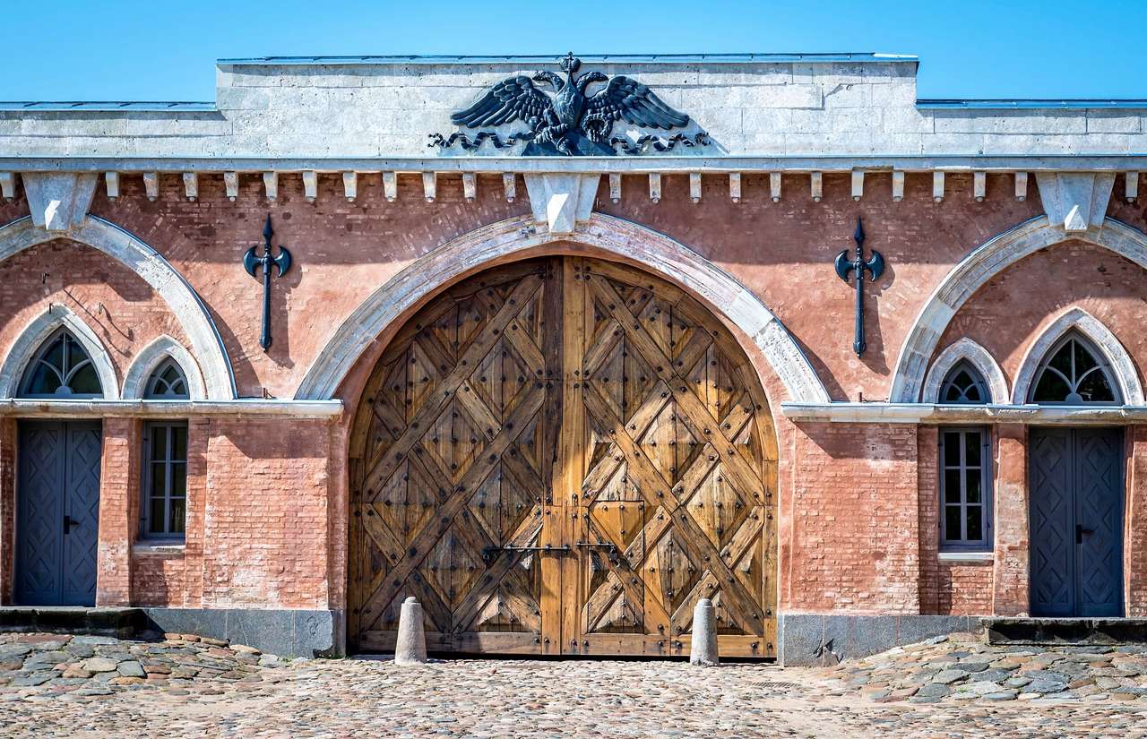 Porta della città di Daugavpils della Lettonia puzzle online