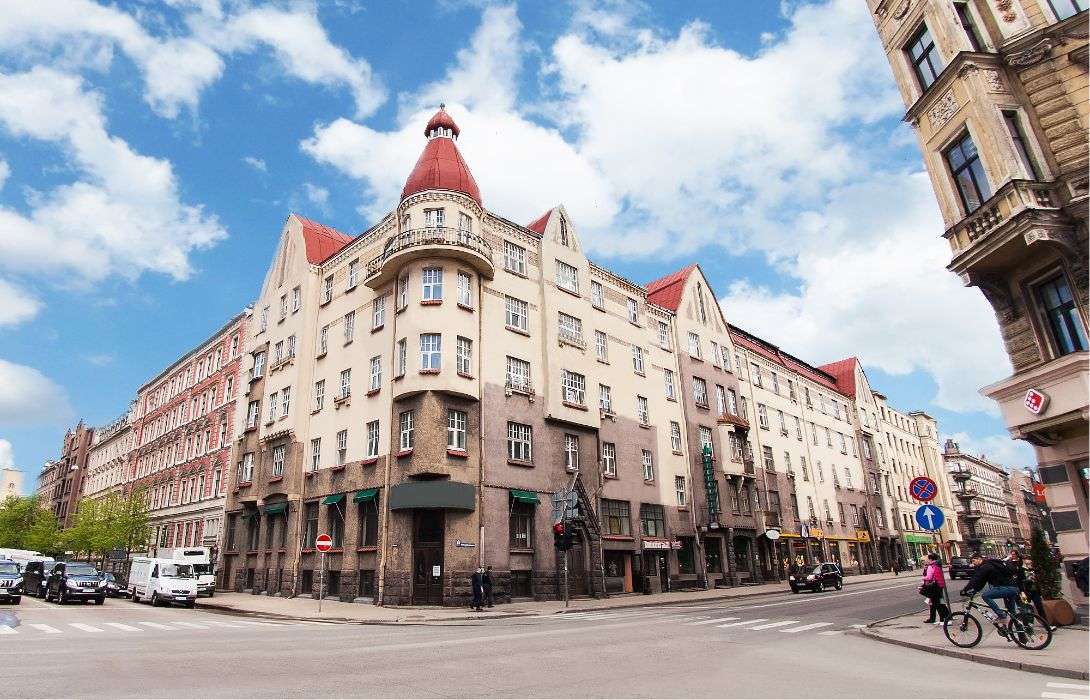 Lotyšsko Riga Hotel Viktorija skládačky online
