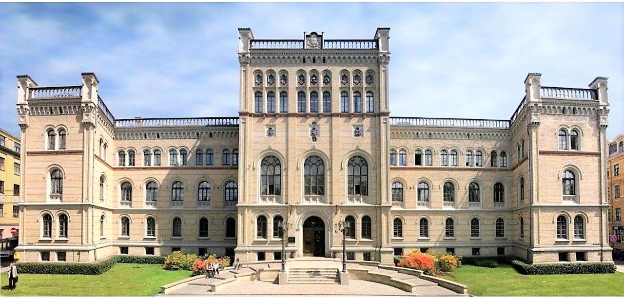 Lettonia Università di Riga puzzle online
