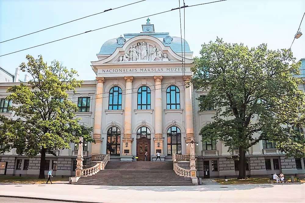 Lettland Riga Art Museum Puzzlespiel online