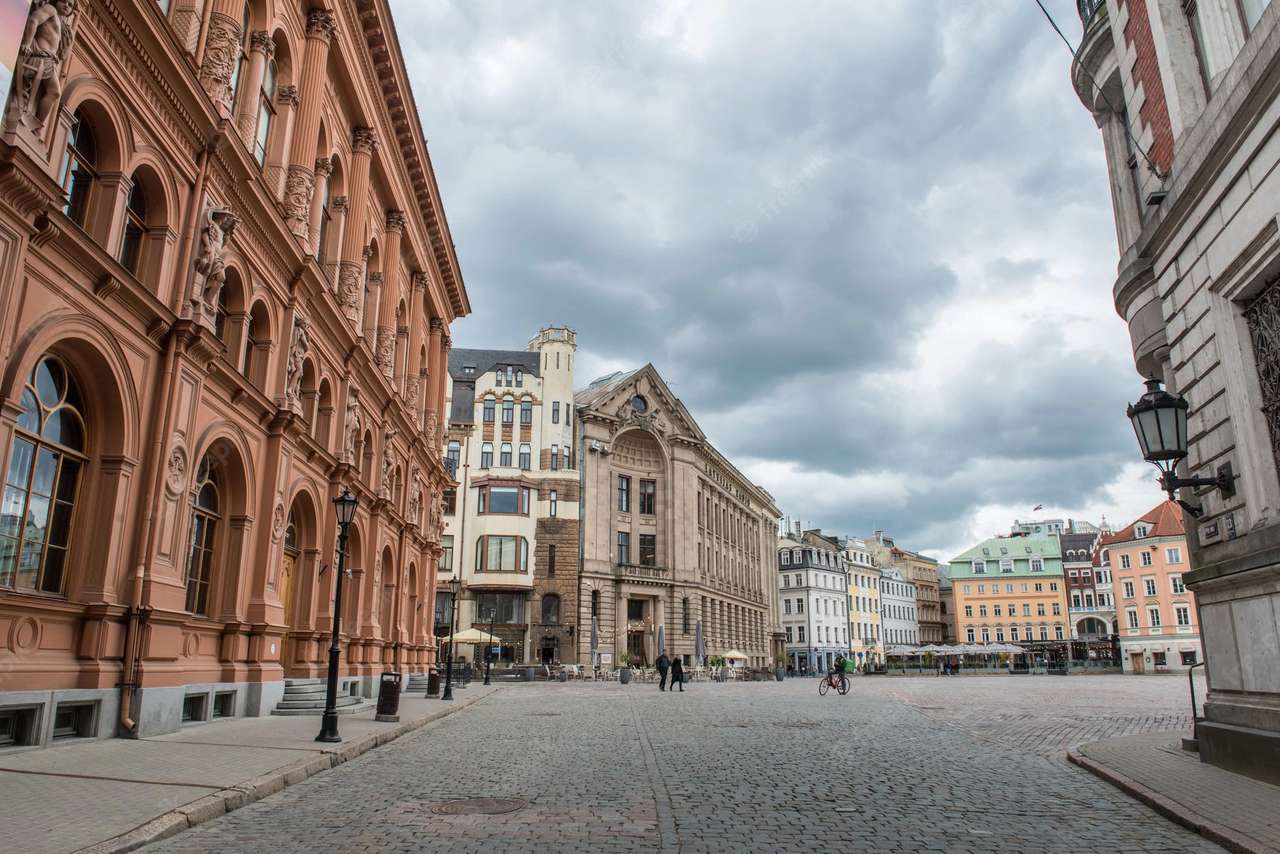 Letonia Centrul orașului Riga puzzle online