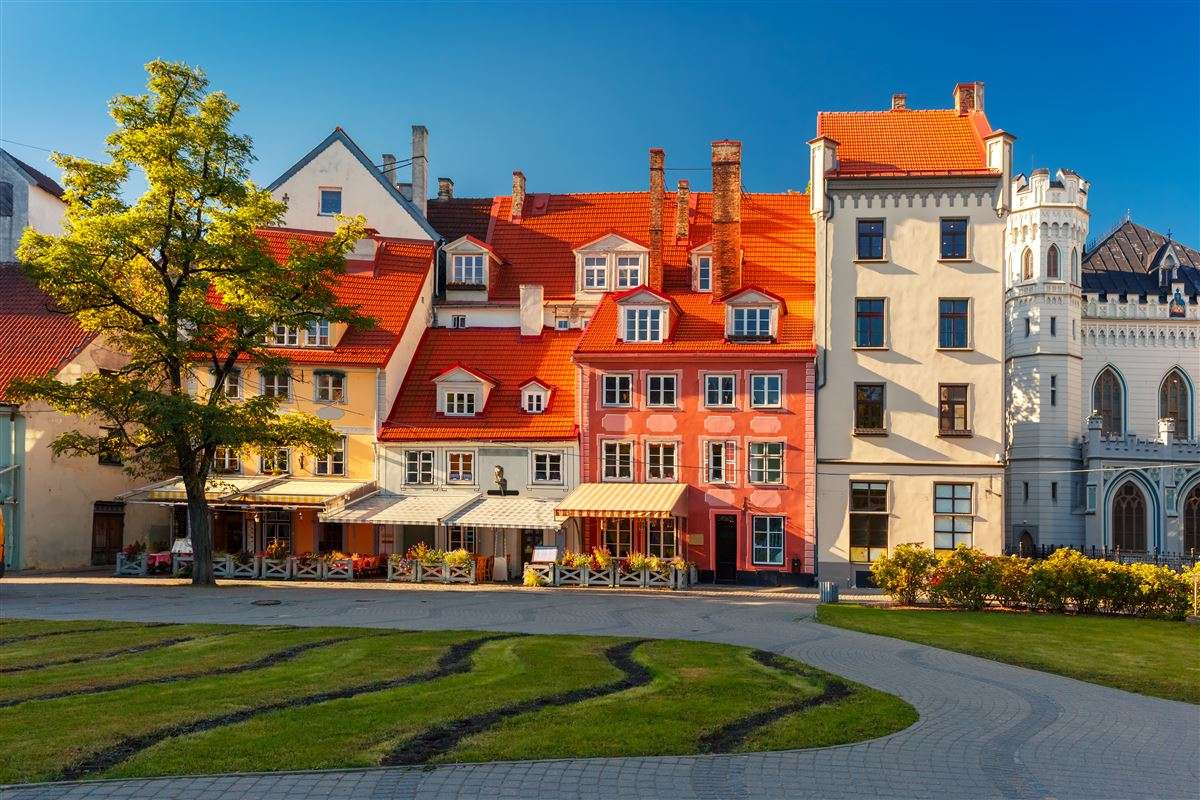 Lettonia Riga Town Center puzzle online