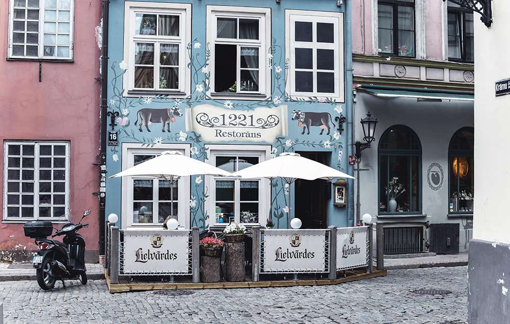 Lettland Riga Old Town Puzzlespiel online