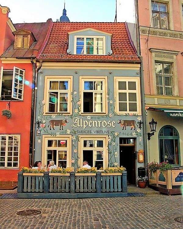 Letonia Orașul vechi din Riga puzzle online