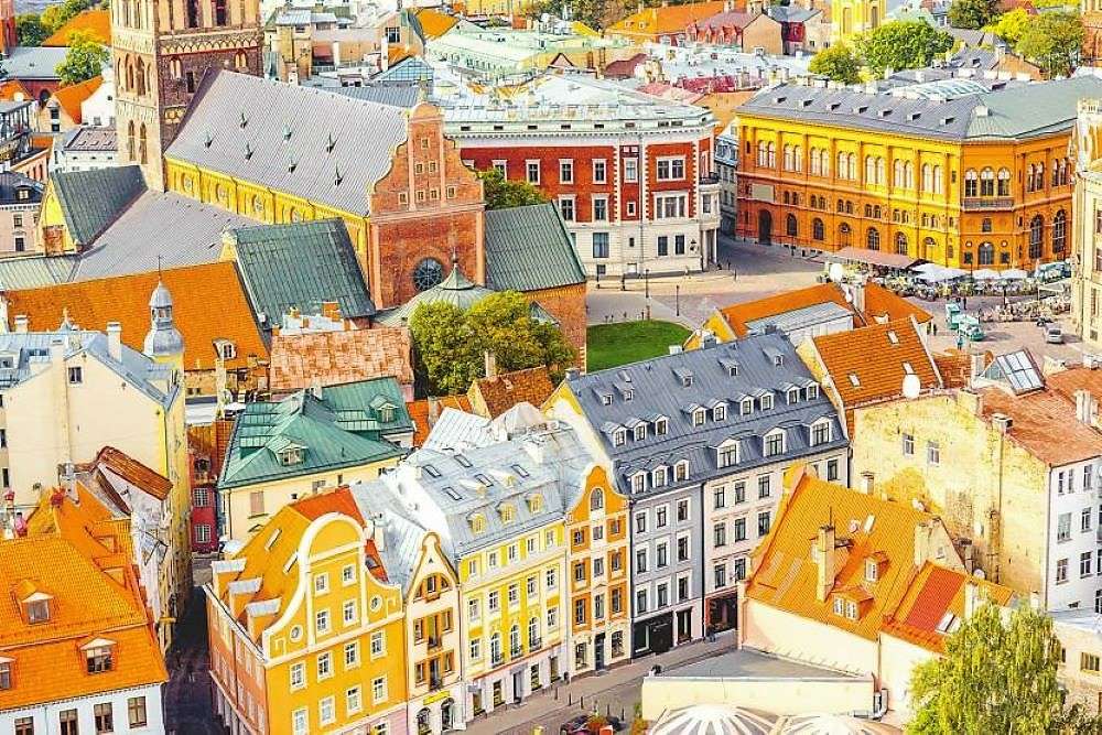 Letonia Riga Panorama puzzle online