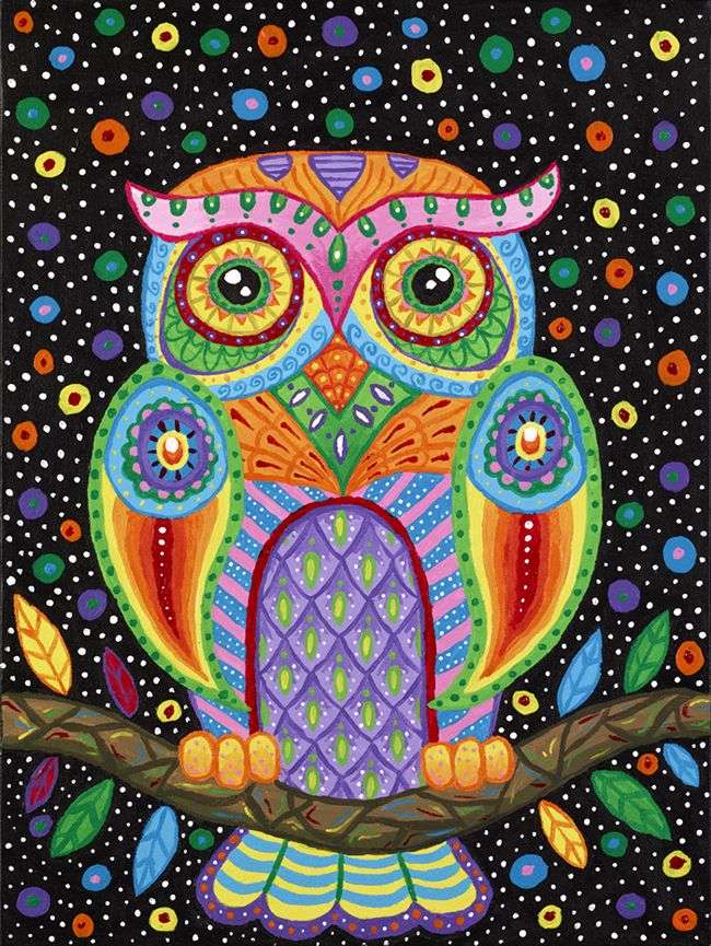 owl mandala jigsaw puzzle online
